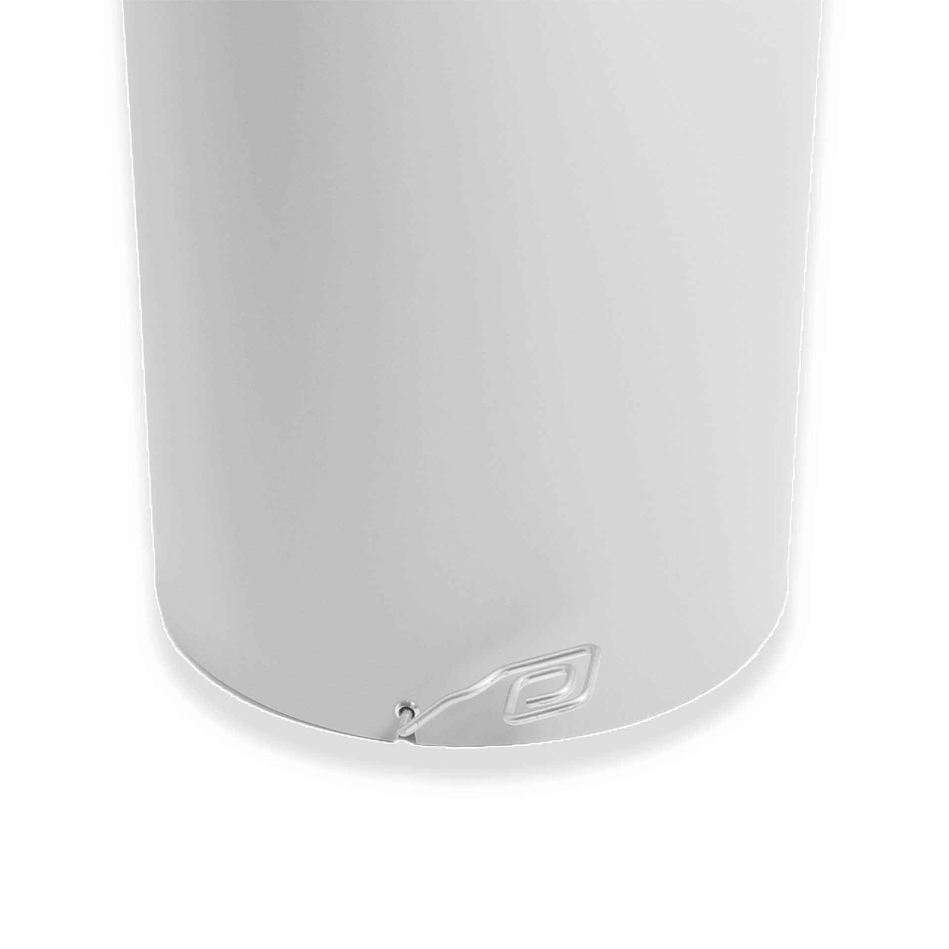 Contentor Lixo com Pedal e Tampa Branco 52l 48X50X56cm