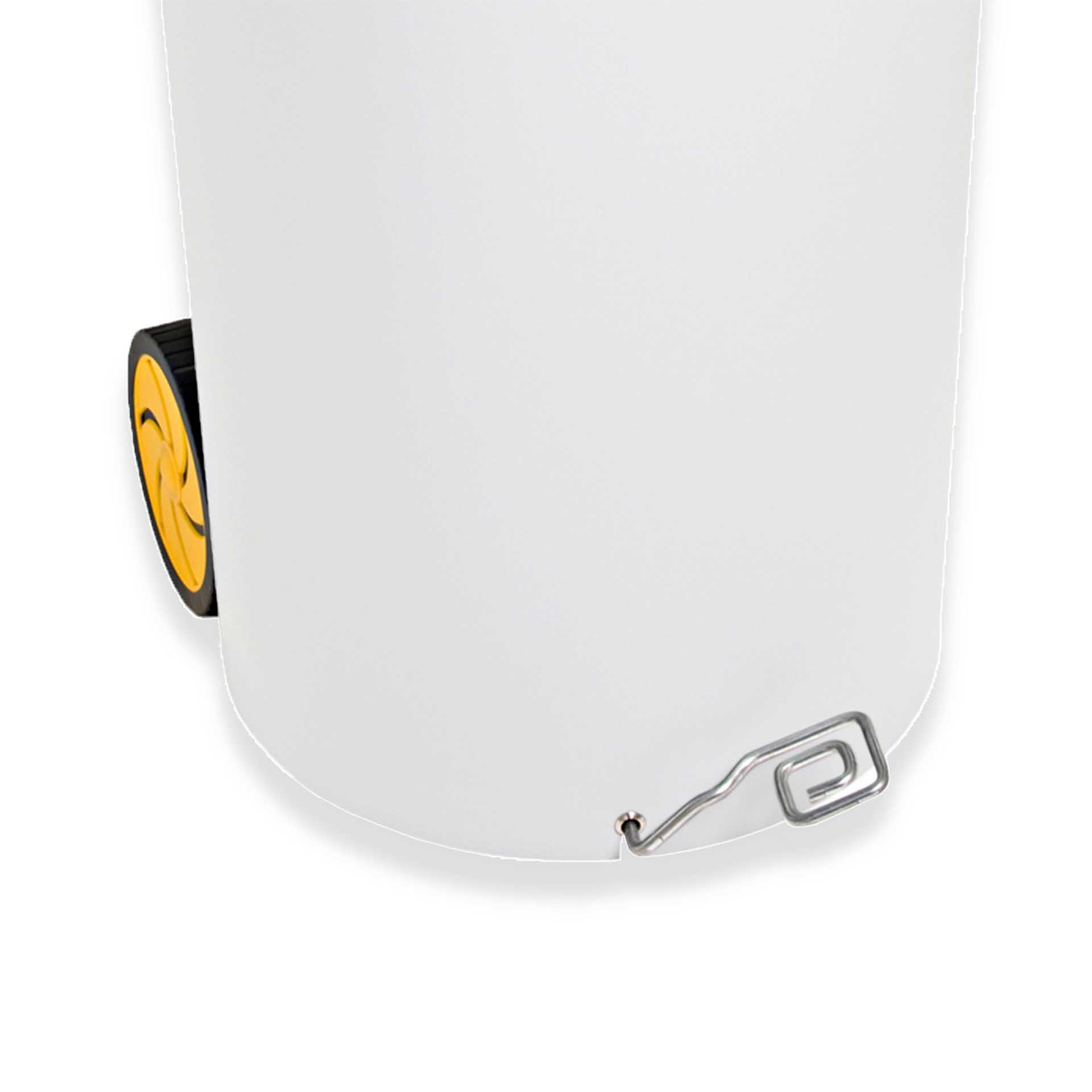 Contentor Lixo com Pedal e Rodas 80l 48X50X80cm
