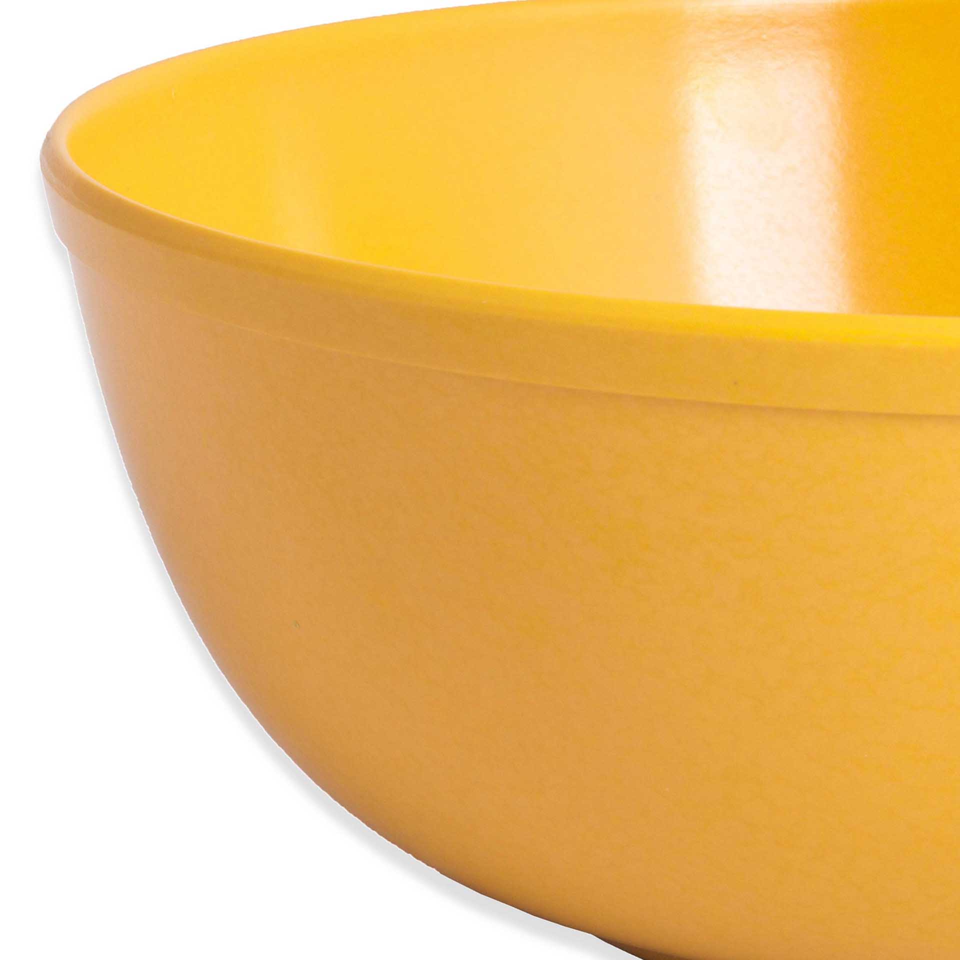 Tigela Melamina Amarelo 3900ml 26X11cm