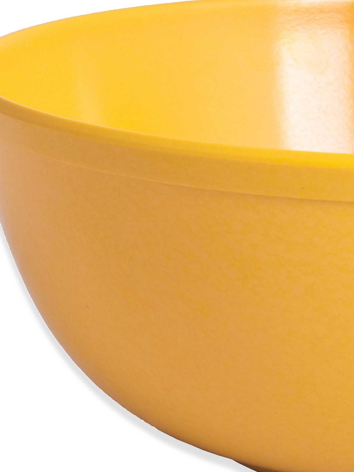 Tigela Melamina Amarelo 3900ml 26X11cm
