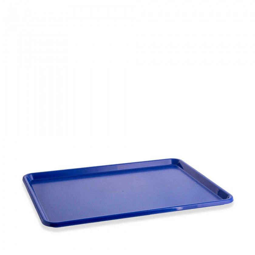 Tabuleiro Abs Self-Service Azul 48X36.5X2.5cm