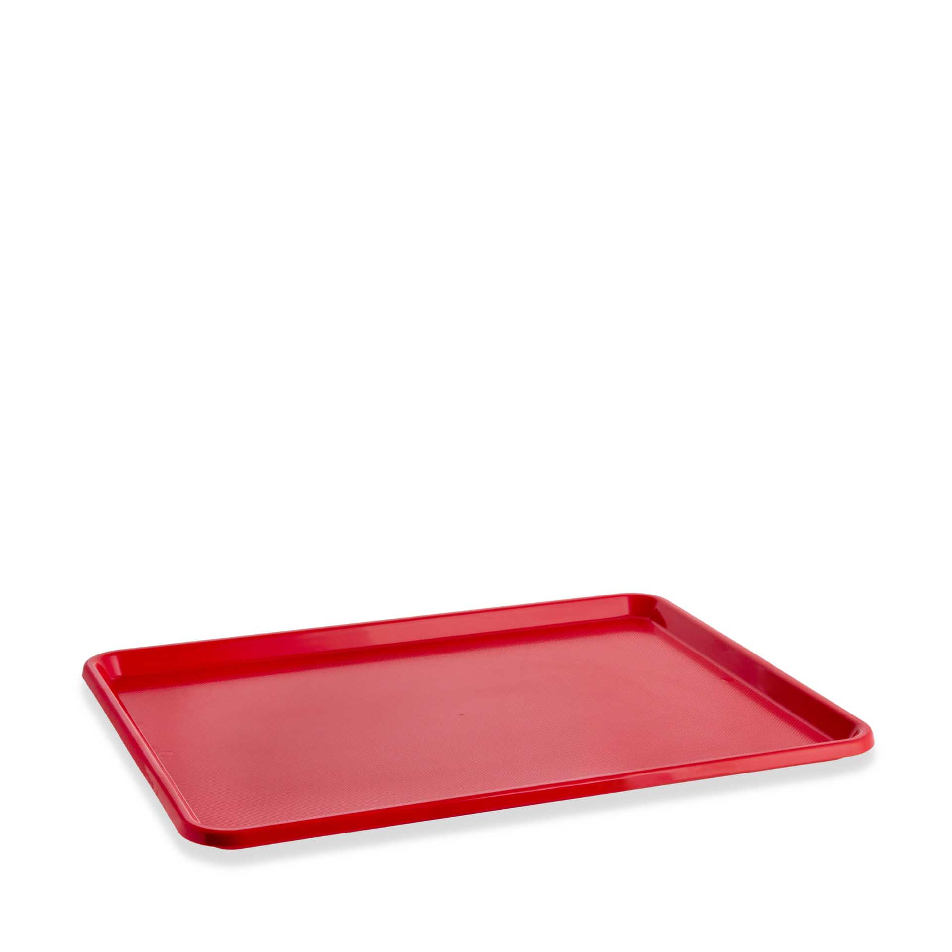 Tabuleiro Abs Self-Service Vermelho 48X36.5X2.5cm