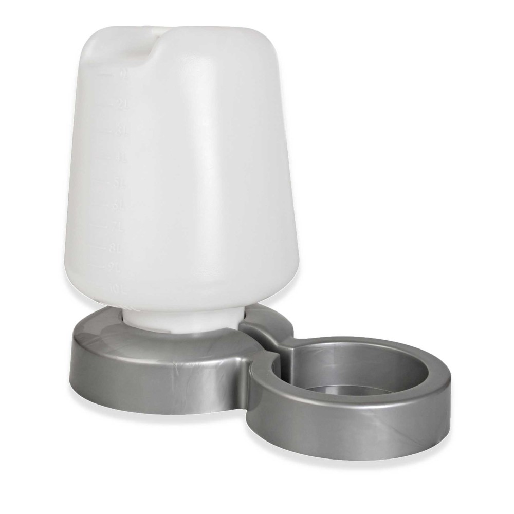 Bebedouro com Prato Lateral 12l 45.5X26X39cm