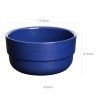 Taça Empilhável Melamina Snack Azul 450ml 11.8X6.3cm Taça Empilhável Melamina Snack Azul 450ml 11.8X6.3cm