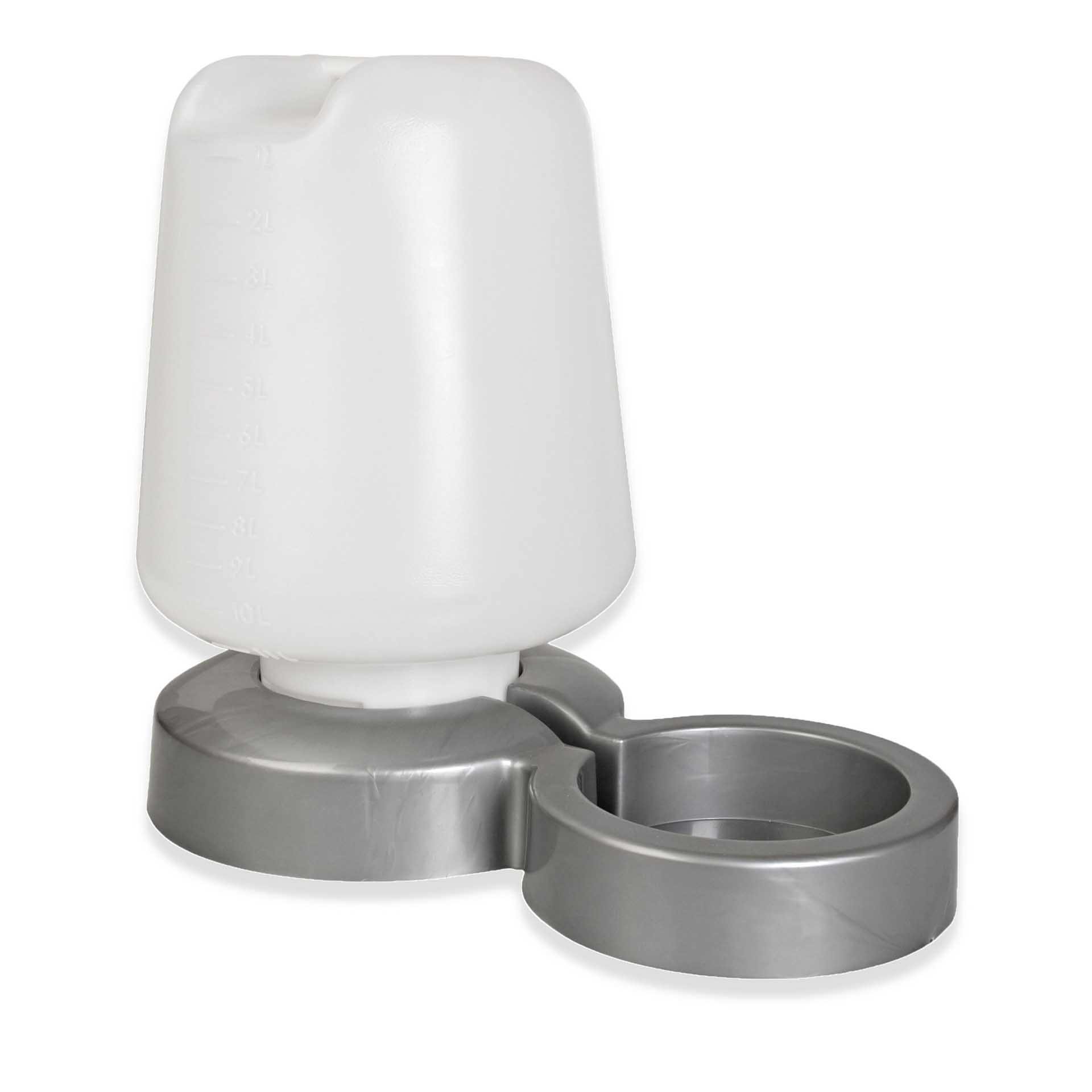 Bebedouro com Prato Lateral 12l 45.5X26X39cm