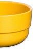 Taça Empilhável Melamina Snack Amarelo 450ml 11.8X6.3cm Taça Empilhável Melamina Snack Amarelo 450ml 11.8X6.3cm