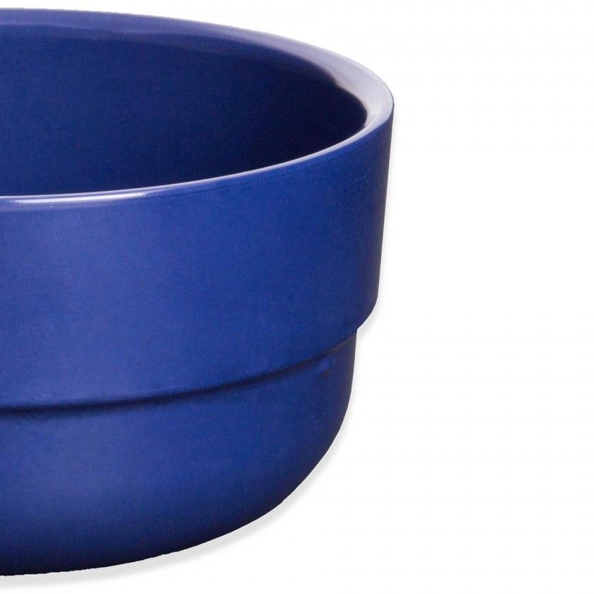 Taça Empilhável Melamina Snack Azul 450ml 11.8X6.3cm Taça Empilhável Melamina Snack Azul 450ml 11.8X6.3cm