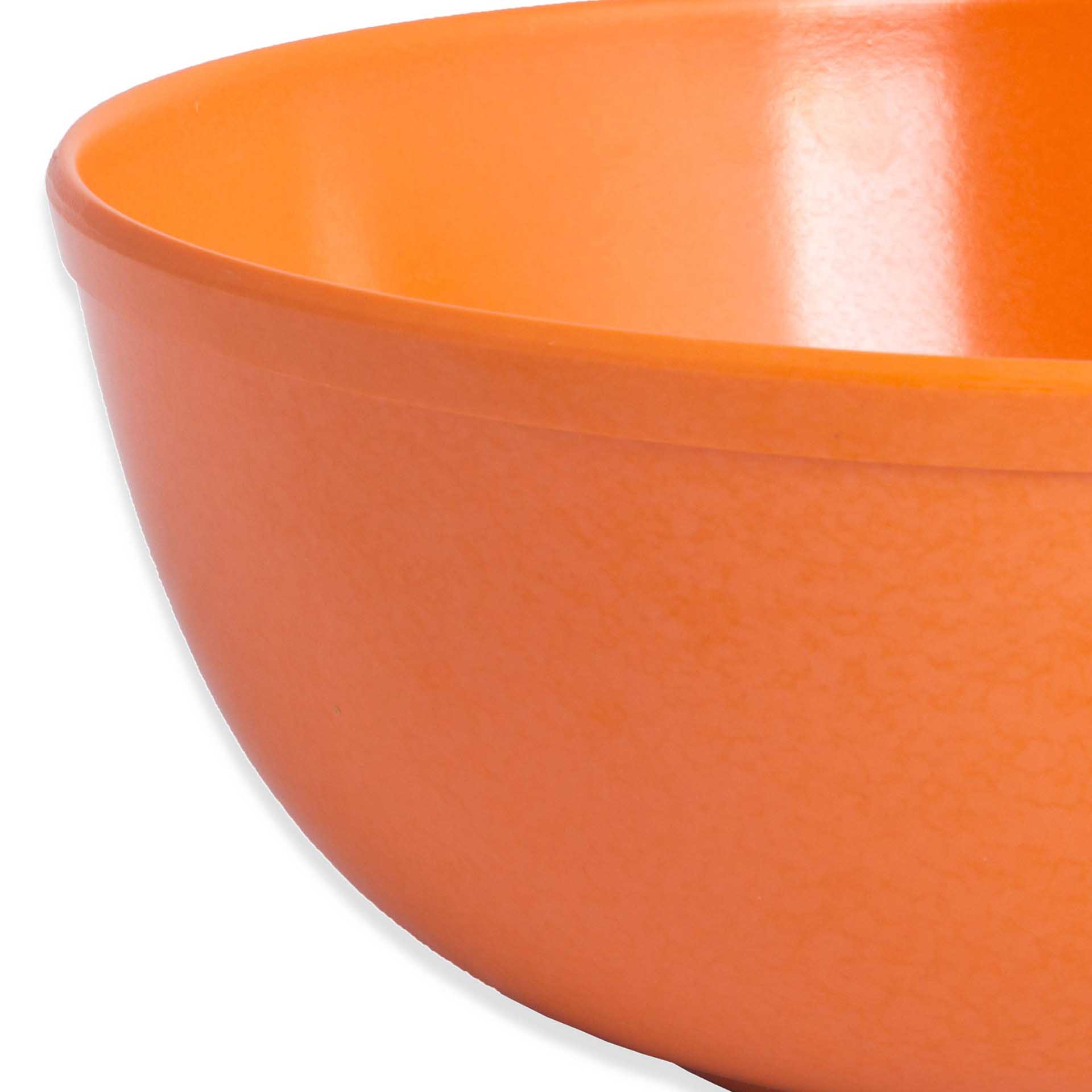 Tigela Melamina Laranja 2500ml 22X10.5cm