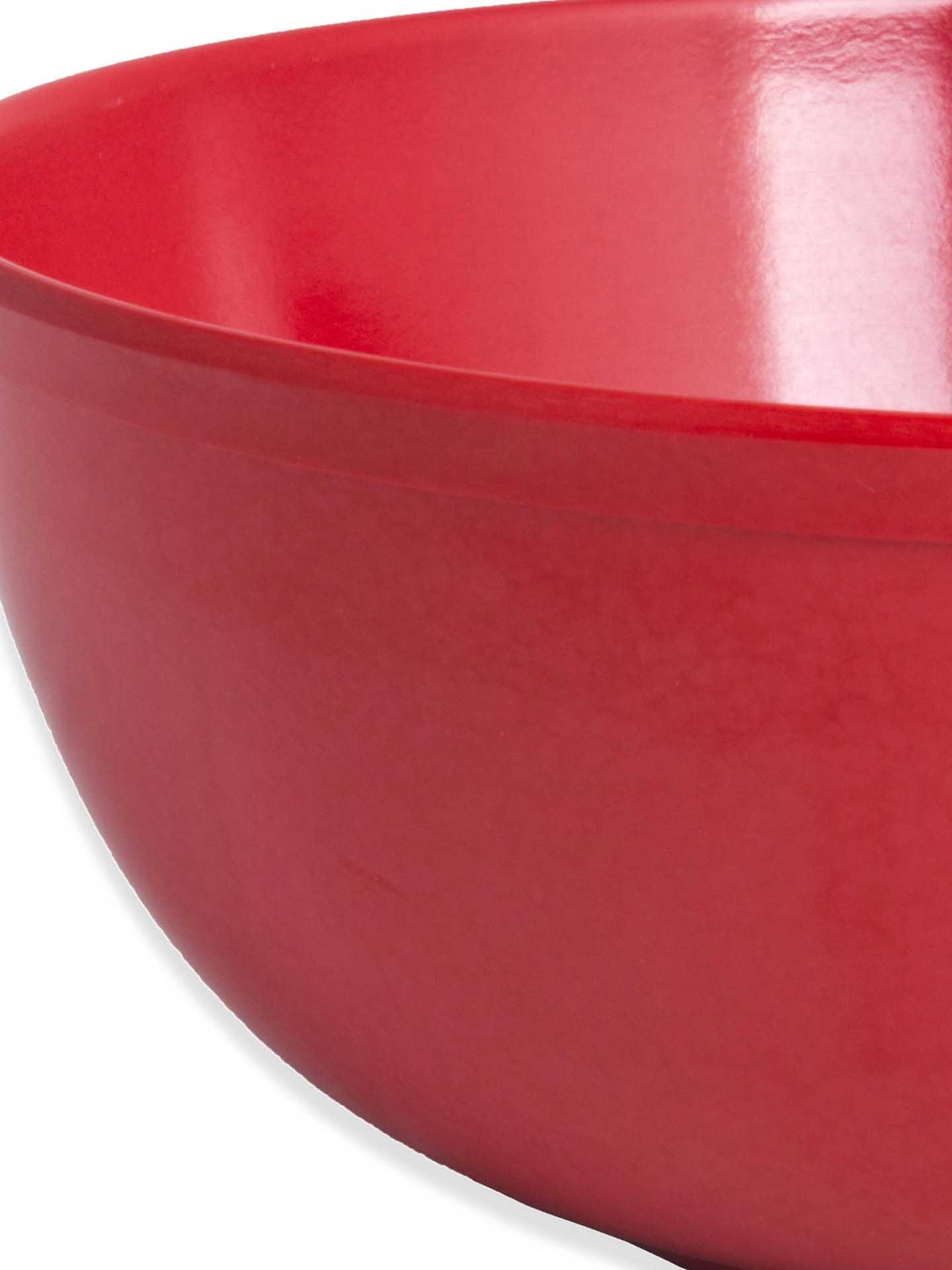 Tigela Melamina Vermelho 2500ml 22X10.5cm