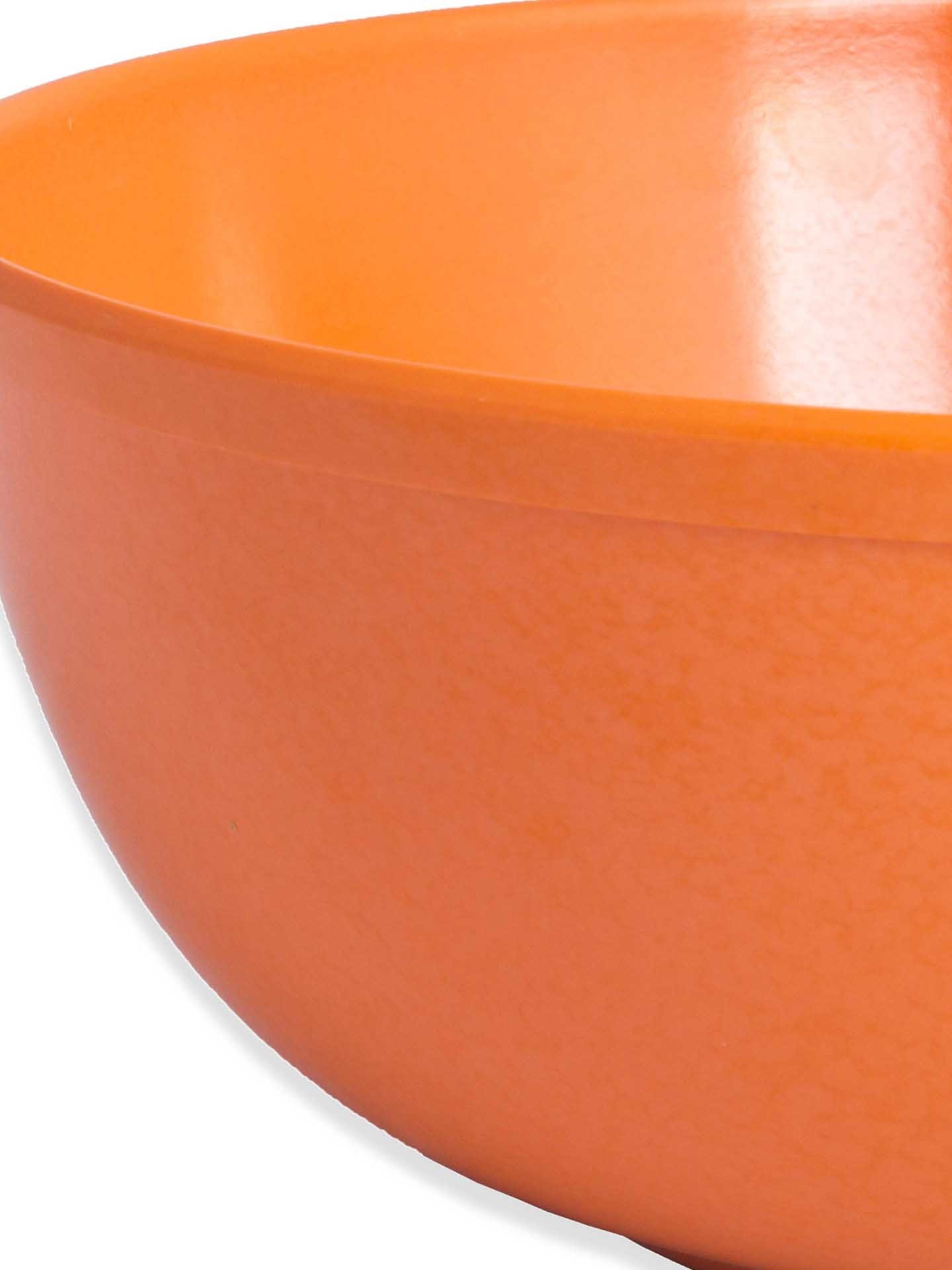 Tigela Melamina Laranja 2500ml 22X10.5cm