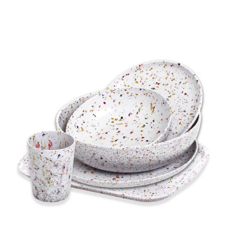 Tigela Happy Line Melamina 2500ml 22X10.5cm - Image product