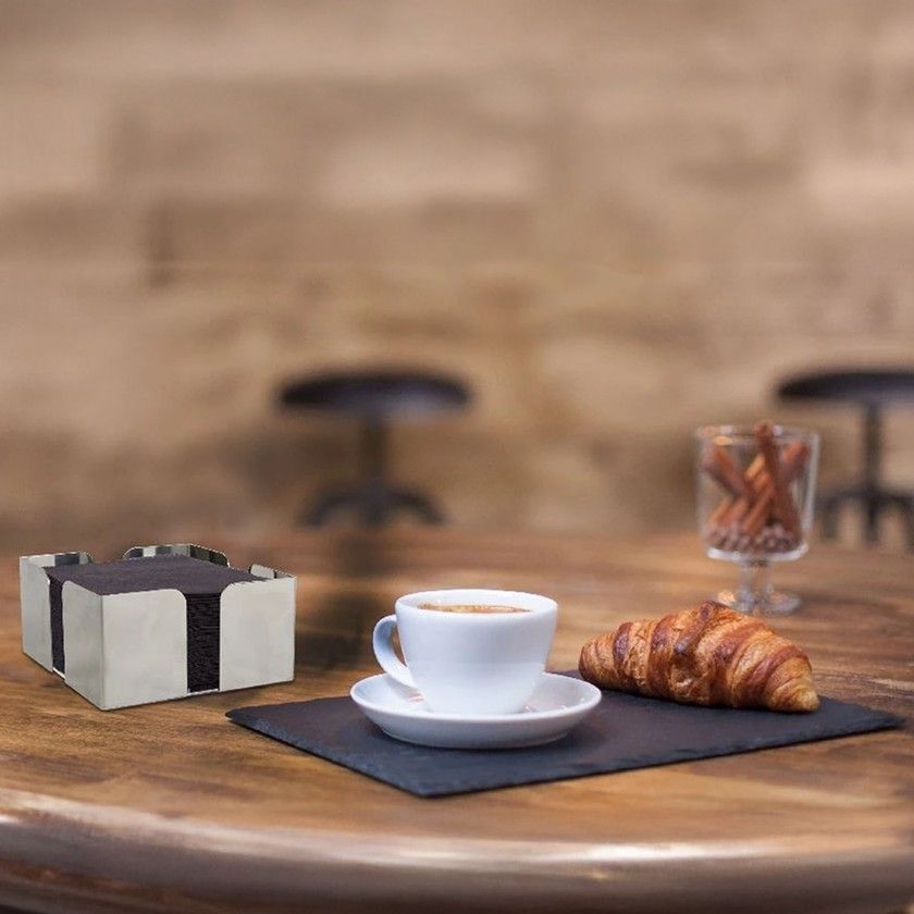 Suporte Guardanapos Cocktail 12X12X6cm