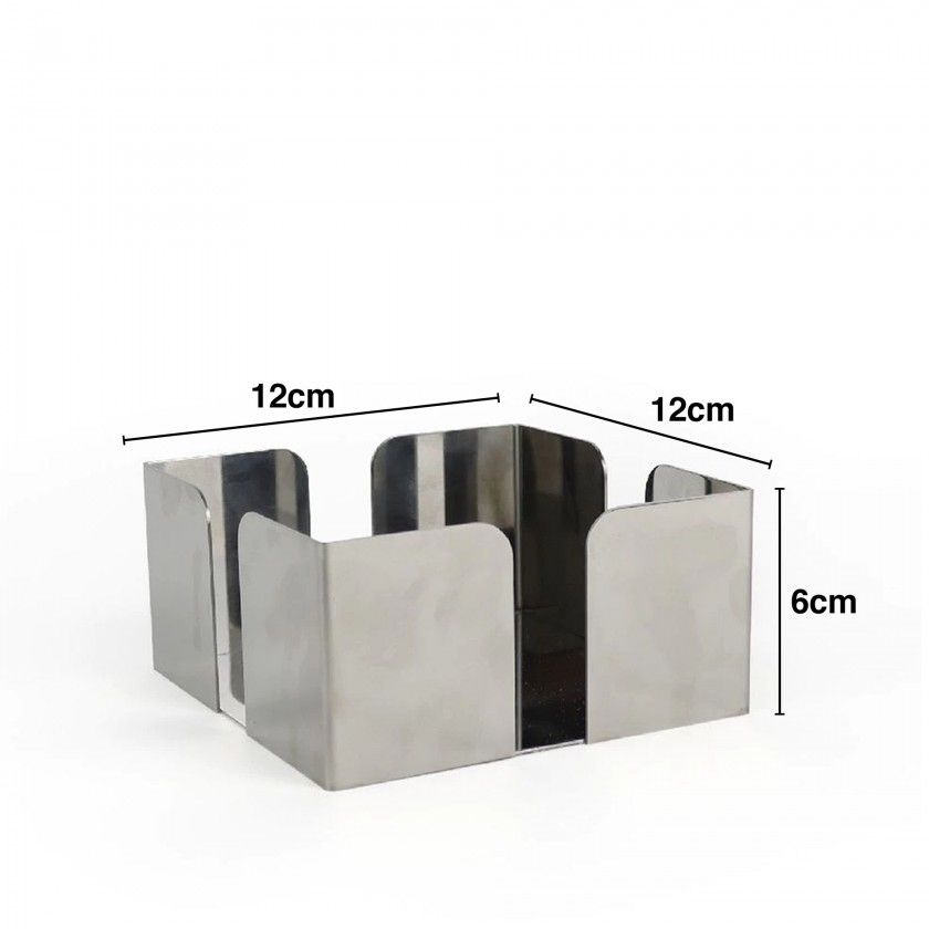 Suporte Guardanapos Cocktail 12X12X6cm