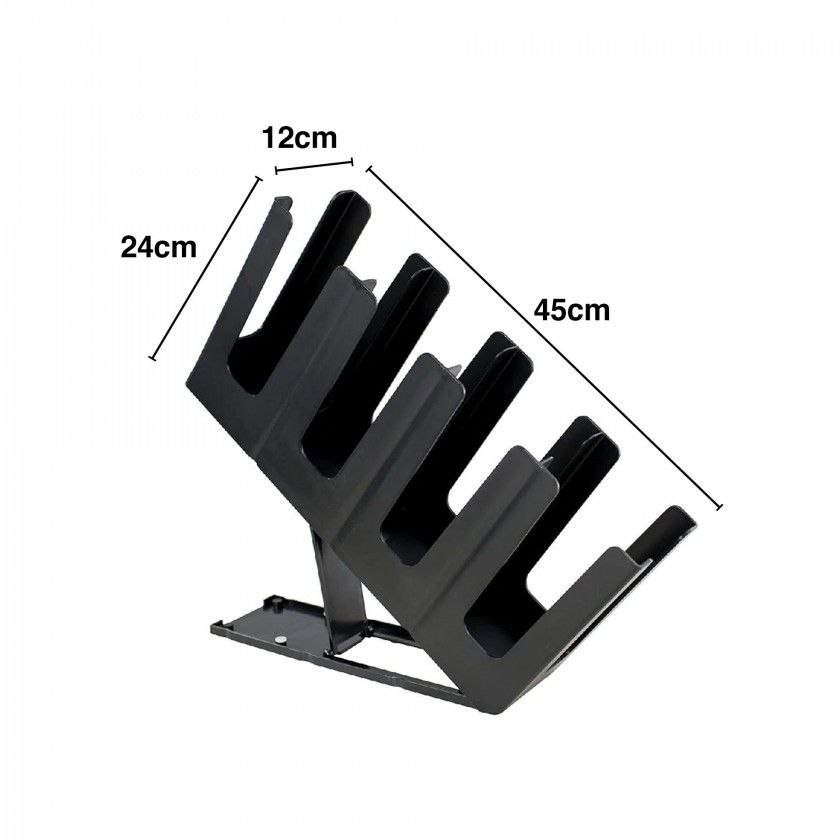 Organizador Bar 4 Divisões 45X12X24cm Organizador Bar 4 Divisões 45X12X24cm