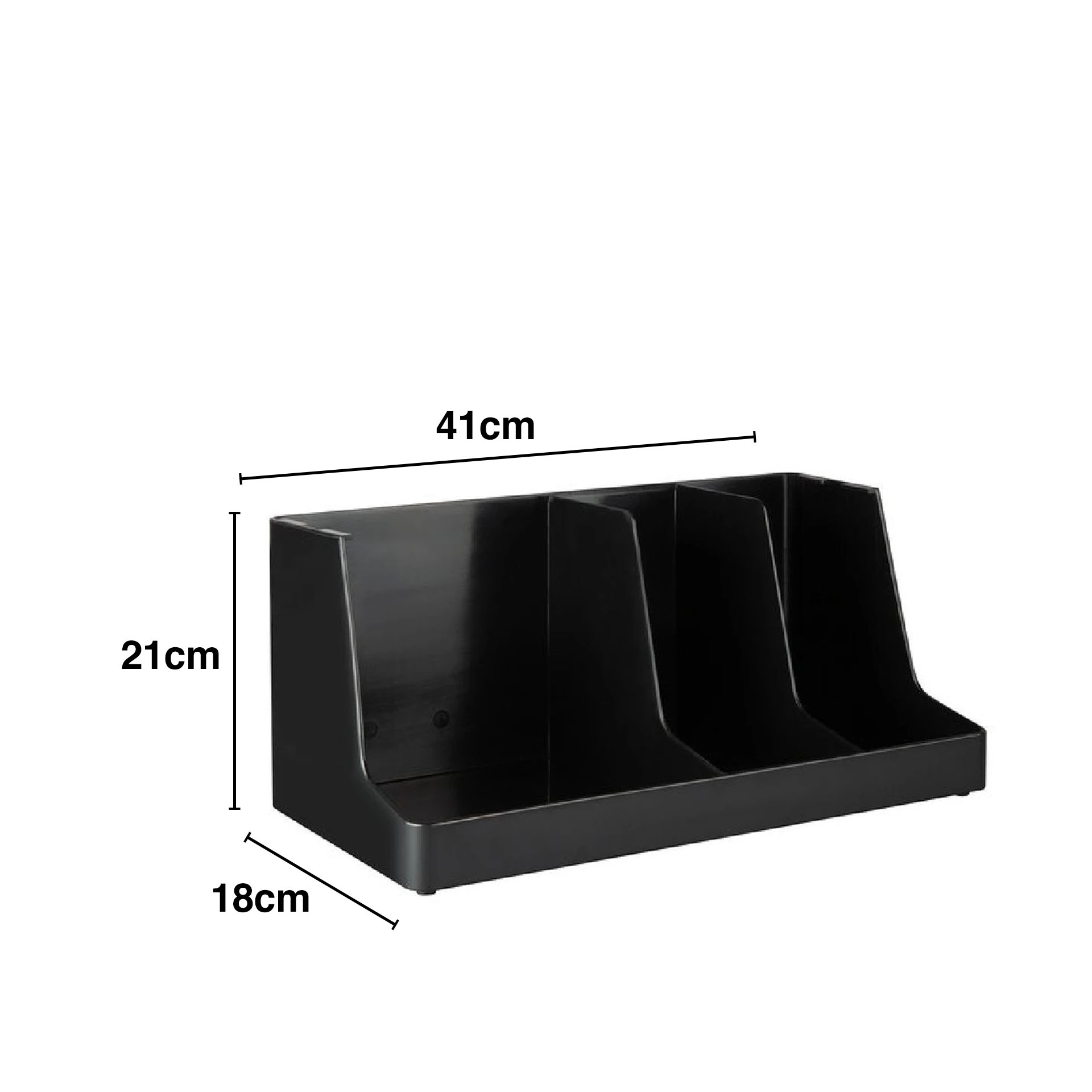 Organizador Bar 3 Divisões 41X18X21cm