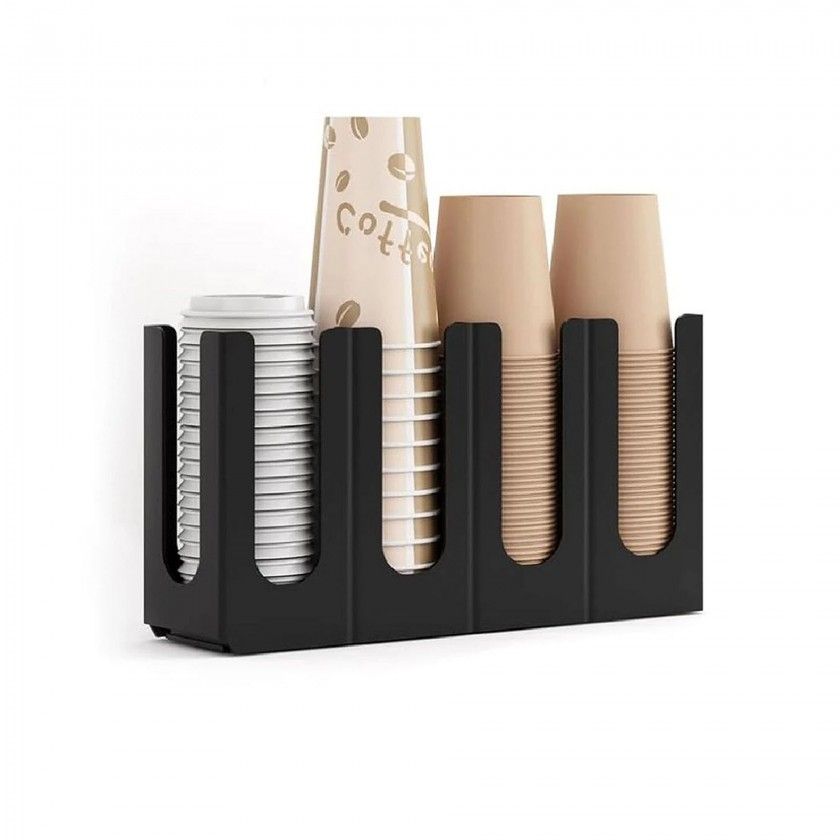 Organizador Bar 4 Divisões 45X12X24cm Organizador Bar 4 Divisões 45X12X24cm