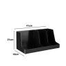 Organizador Bar 3 Divisões 41X18X21cm Organizador Bar 3 Divisões 41X18X21cm