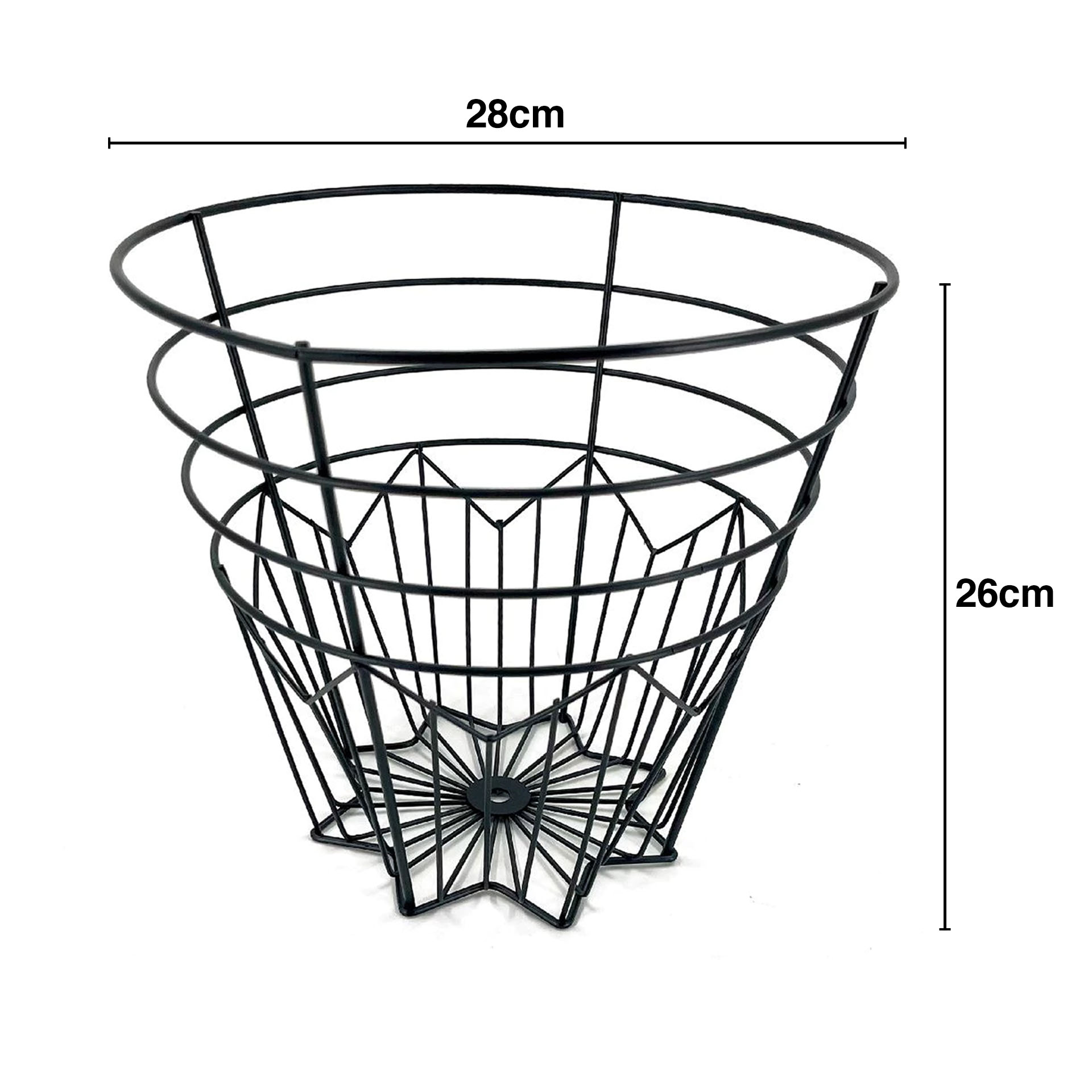 Fruteira Metal My Bar Redondo 28X26cm