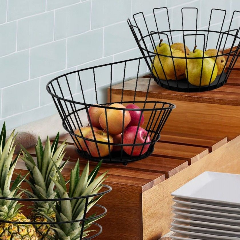 Fruteira Metal My Bar Redondo 28X18cm