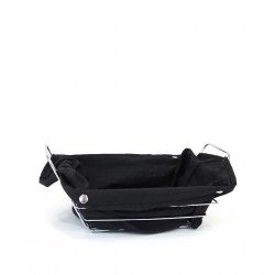 Cesto Po Metal / Tecido Retangular 29X20X11.7cm