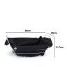 Cesto P�o Metal / Tecido Retangular 29X20X11.7cm