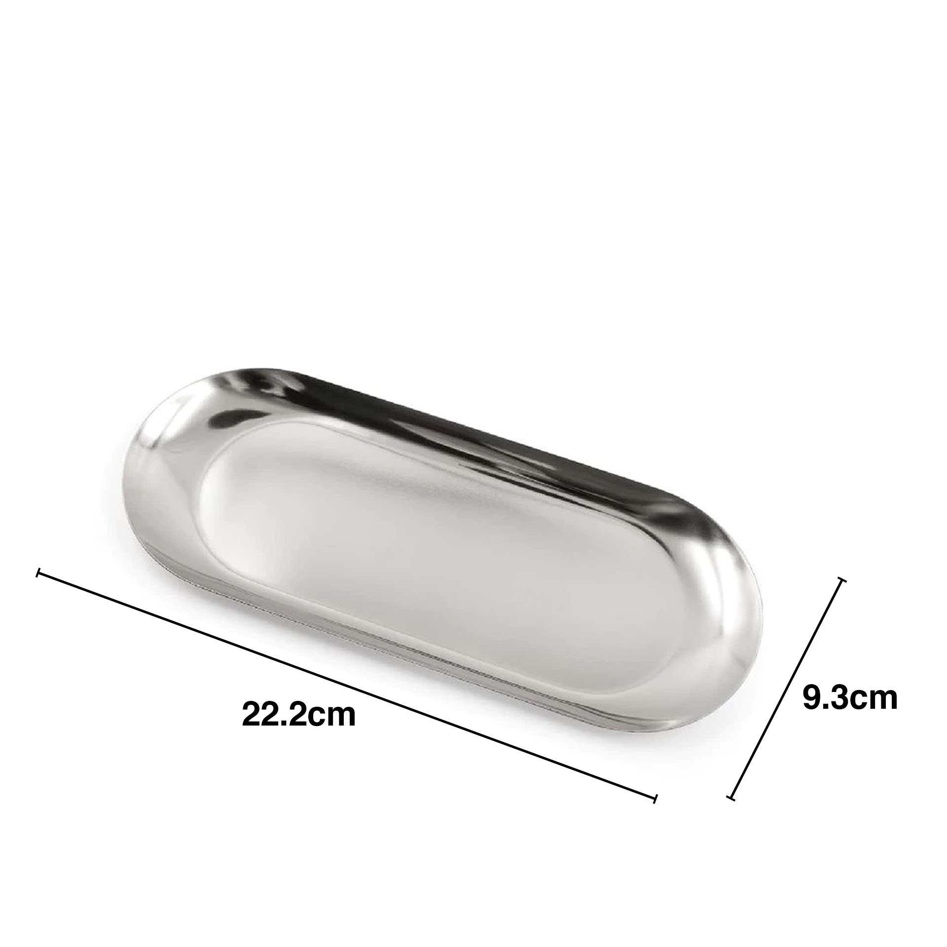Bandeja Trocos Inox 22.2X9.3cm