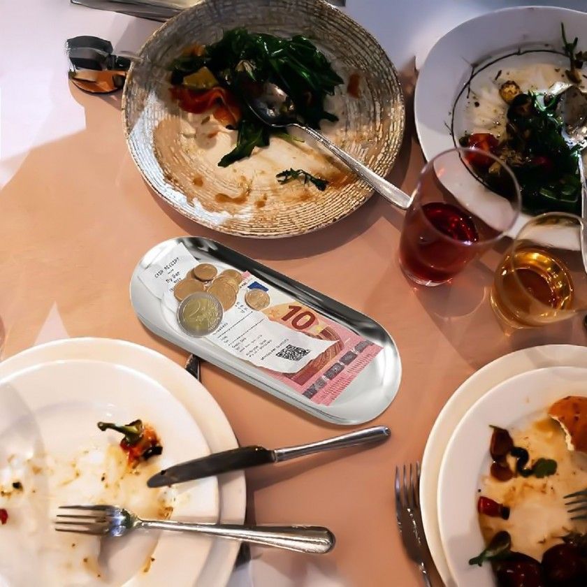 Bandeja Trocos Inox 22.2X9.3cm