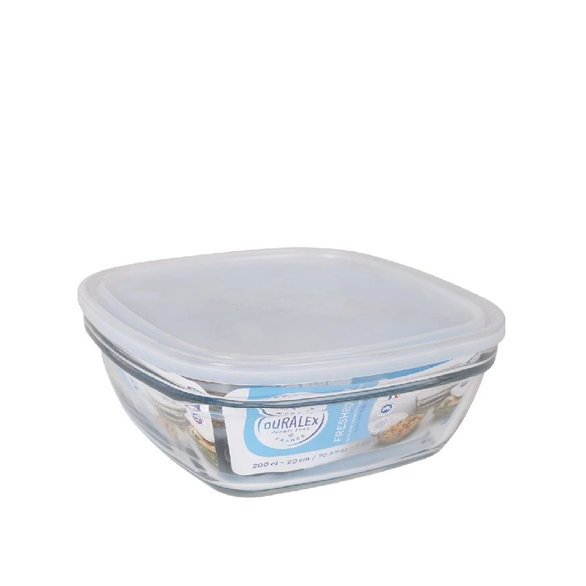 Caixa Hermética Vidro Freshbox Quadrada