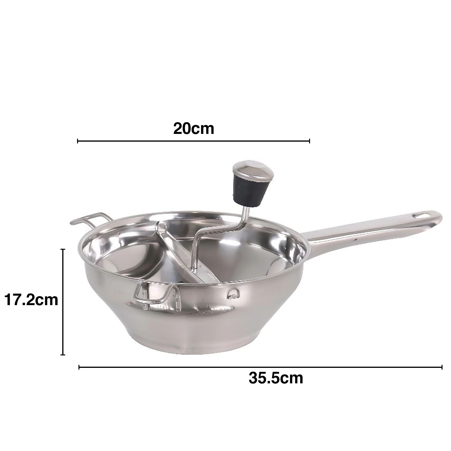 Passevite com 3 Discos 20X35.5X17.2cm