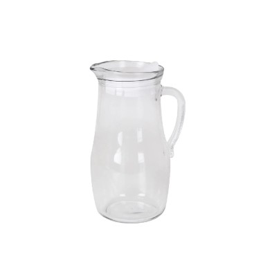 Jarro Vidro com Tampa 1800ml 16X10X24cm