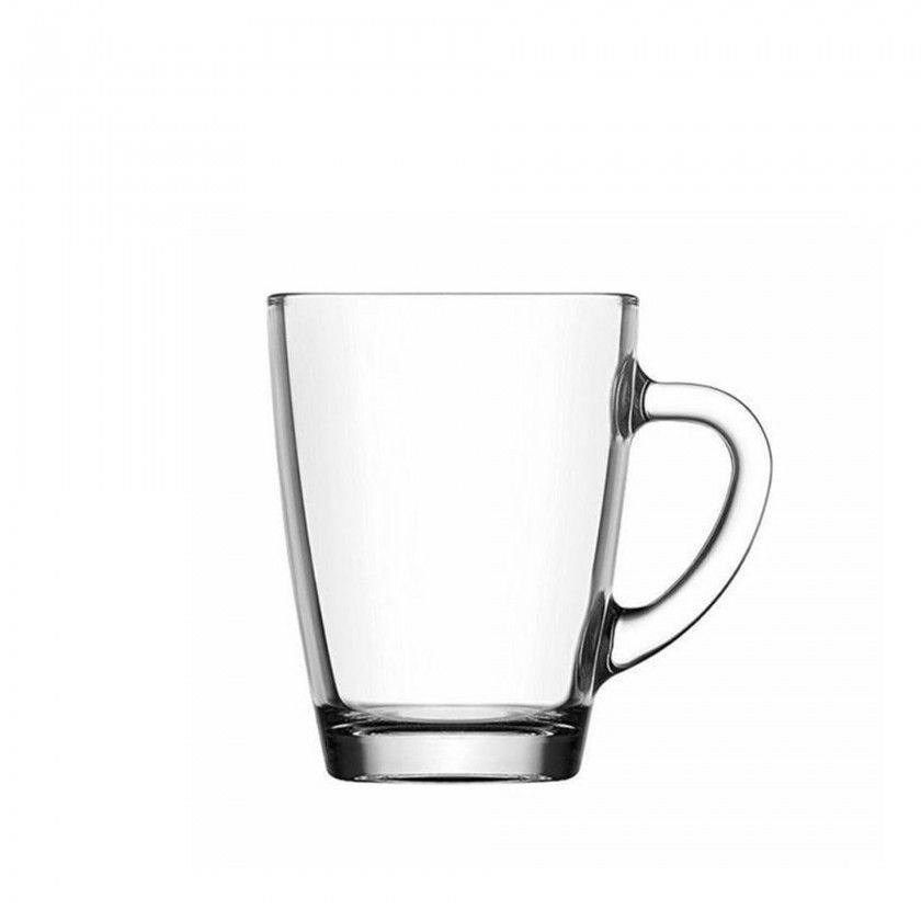 Caneca Vidro Vega com Asa Pack 6 Caneca Vidro Vega com Asa Pack 6