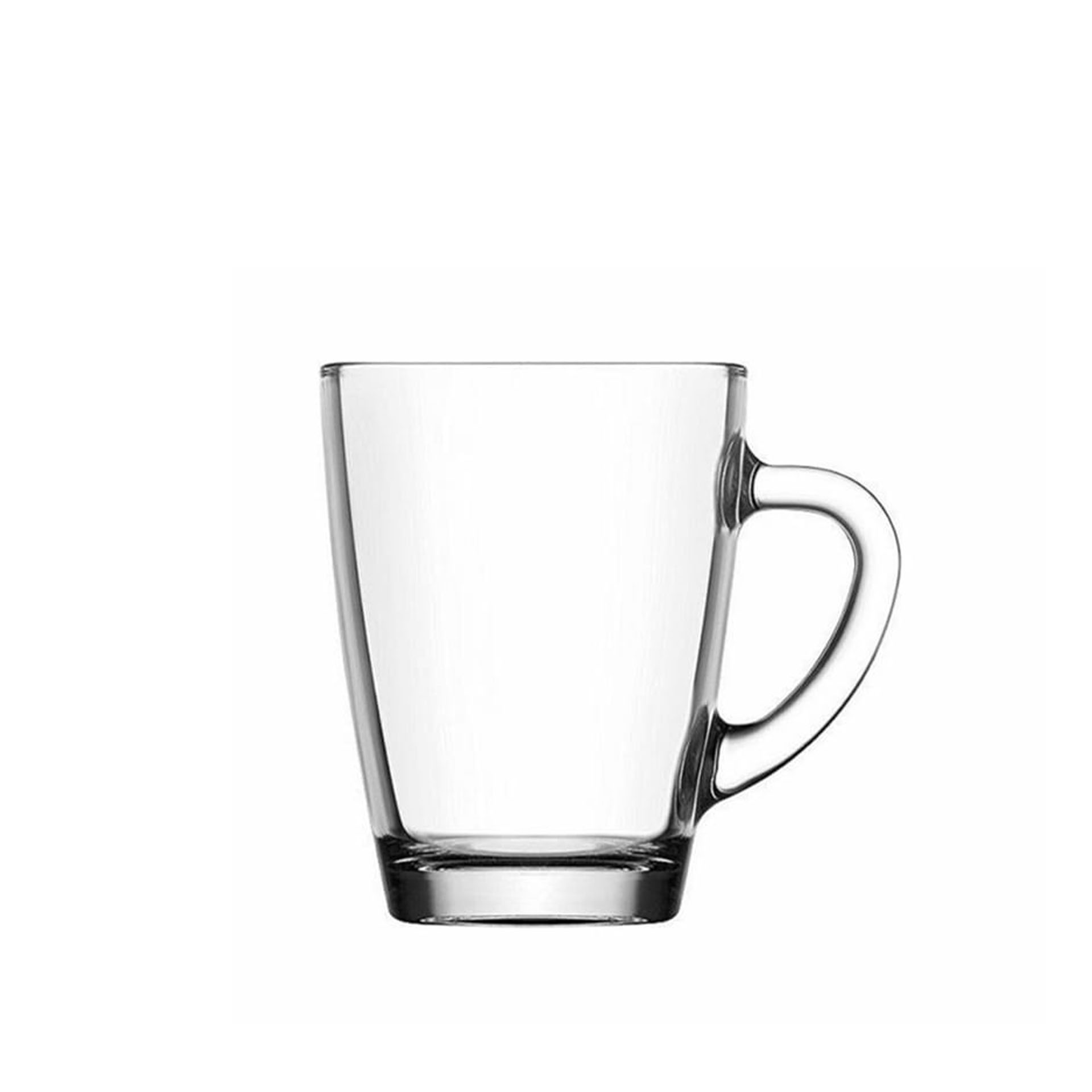 Caneca Vidro Vega com Asa Pack 6