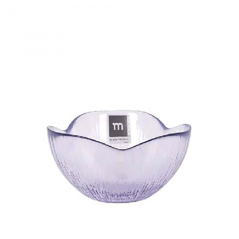 Ta�a Vidro Snacks Colorida Sortida 12X6cm