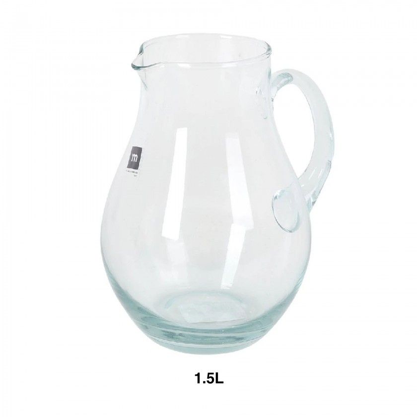 Jarro Vidro Lombardia com Asa