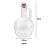 Galheteiro Vidro Rolha Cortiça 350ml 9.8X16cm Galheteiro Vidro Rolha Cortiça 350ml 9.8X16cm