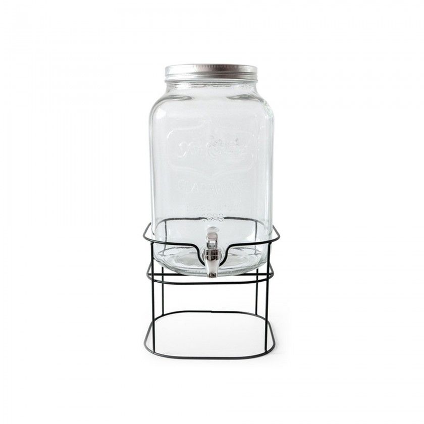 Dispensador Lquido Rustik com Torneira 8L 22X22X37cm