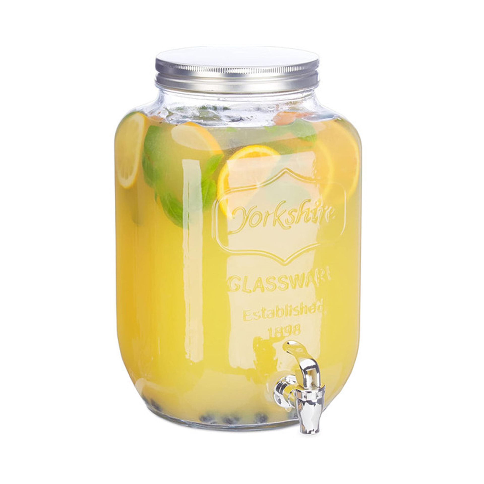 Dispensador Líquido Rustik com Torneira 8L 22X22X37cm