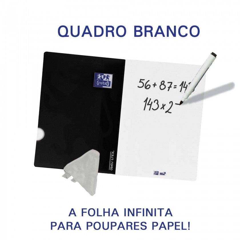 Caderno Agrafado Oxford European A4 48 Folhas 90gr Pautado