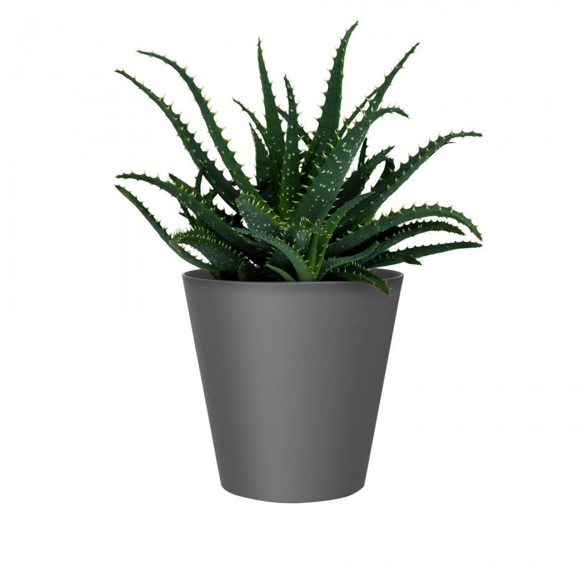 Vaso Porto 14.3X14cm 1.5L Antracite