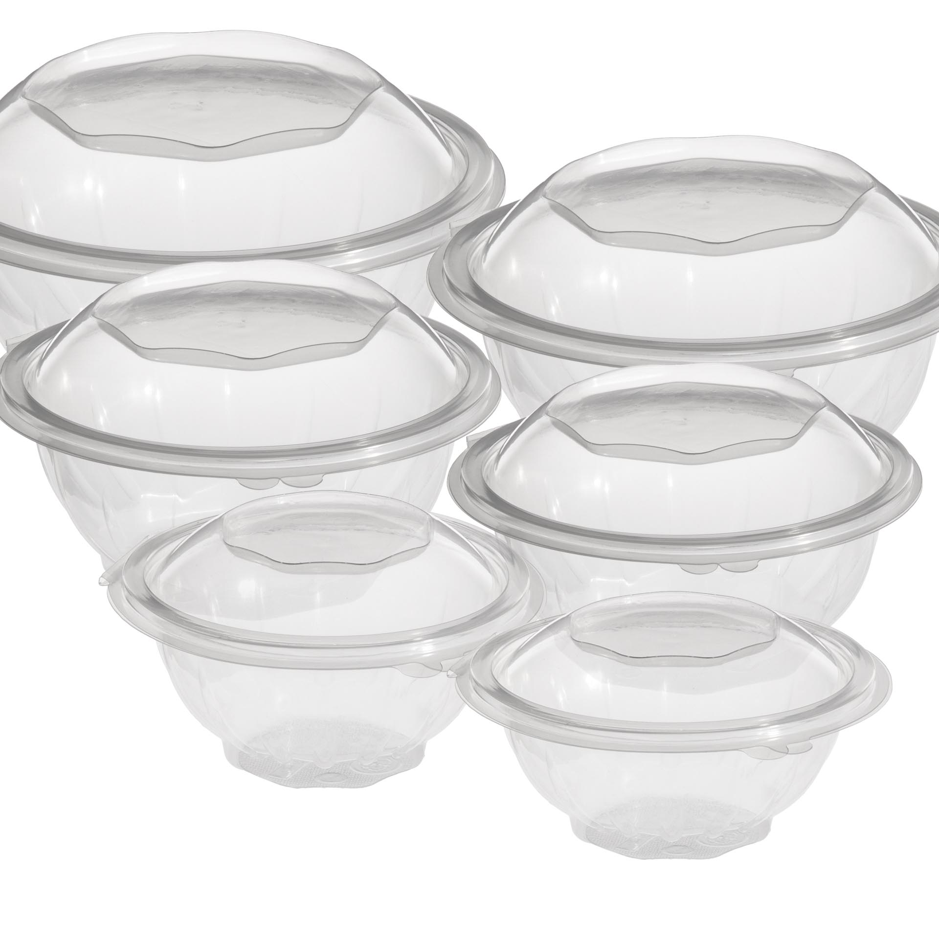 Saladeira Take Away 1l 18.2X18.2X7.6cm Pack 52