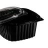 Caixa Take Away 425ml 13.7X13.7X4.5cm Pack 100