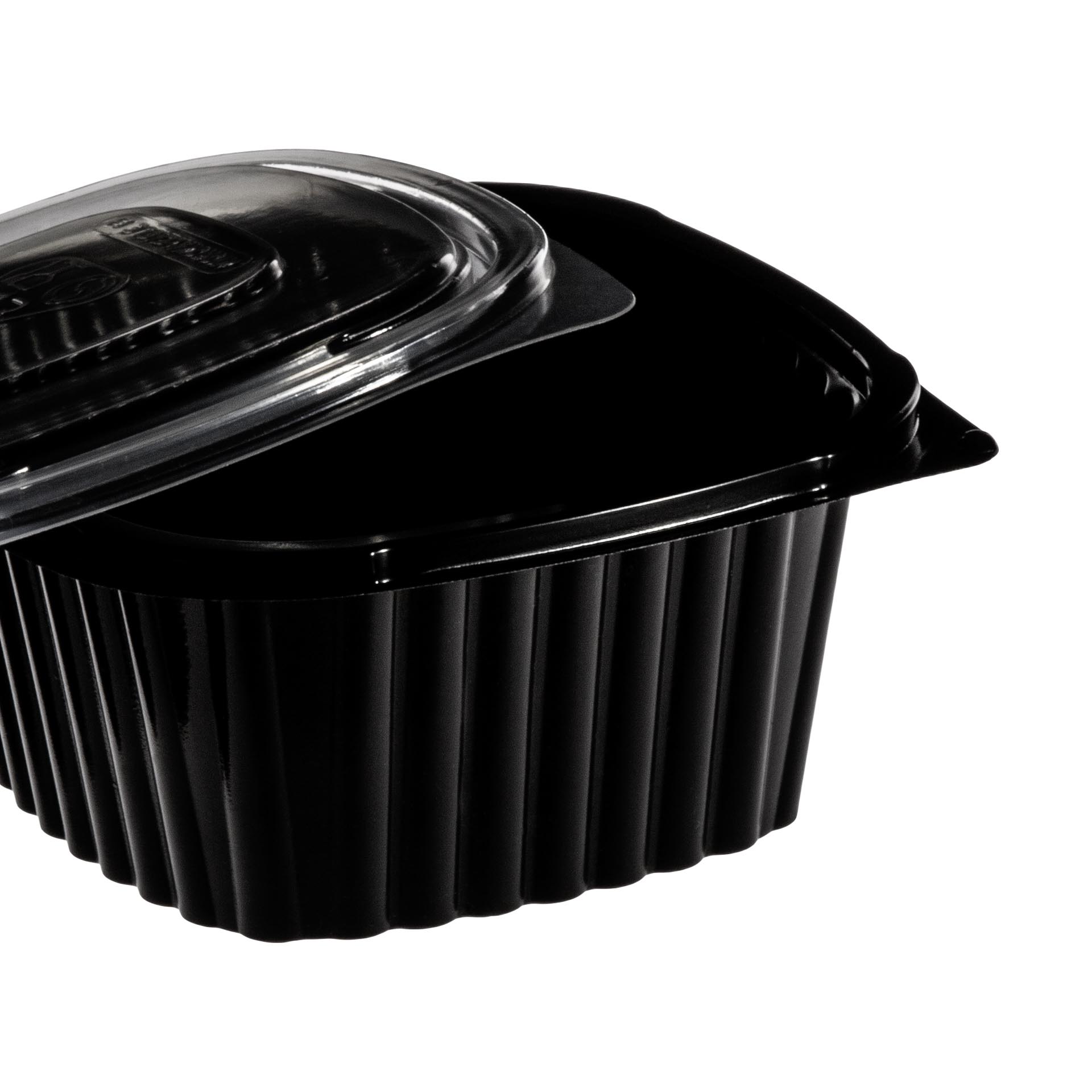 Caixa Take Away 425ml 13.7X13.7X4.5cm Pack 100