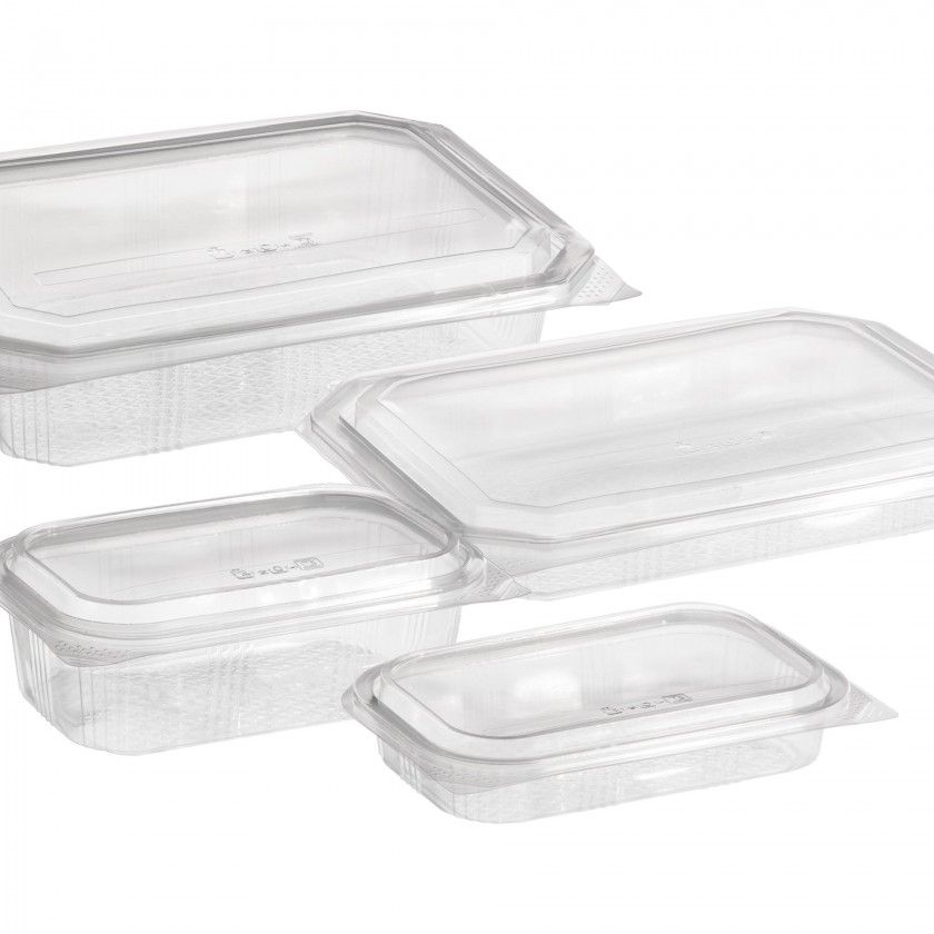 Caixa Take Away 500ml 22.5X14.9X4.8cm Pack 64