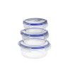 Caixa Hermtica Vidro Colibri Redonda 600ml 14.5X7cm