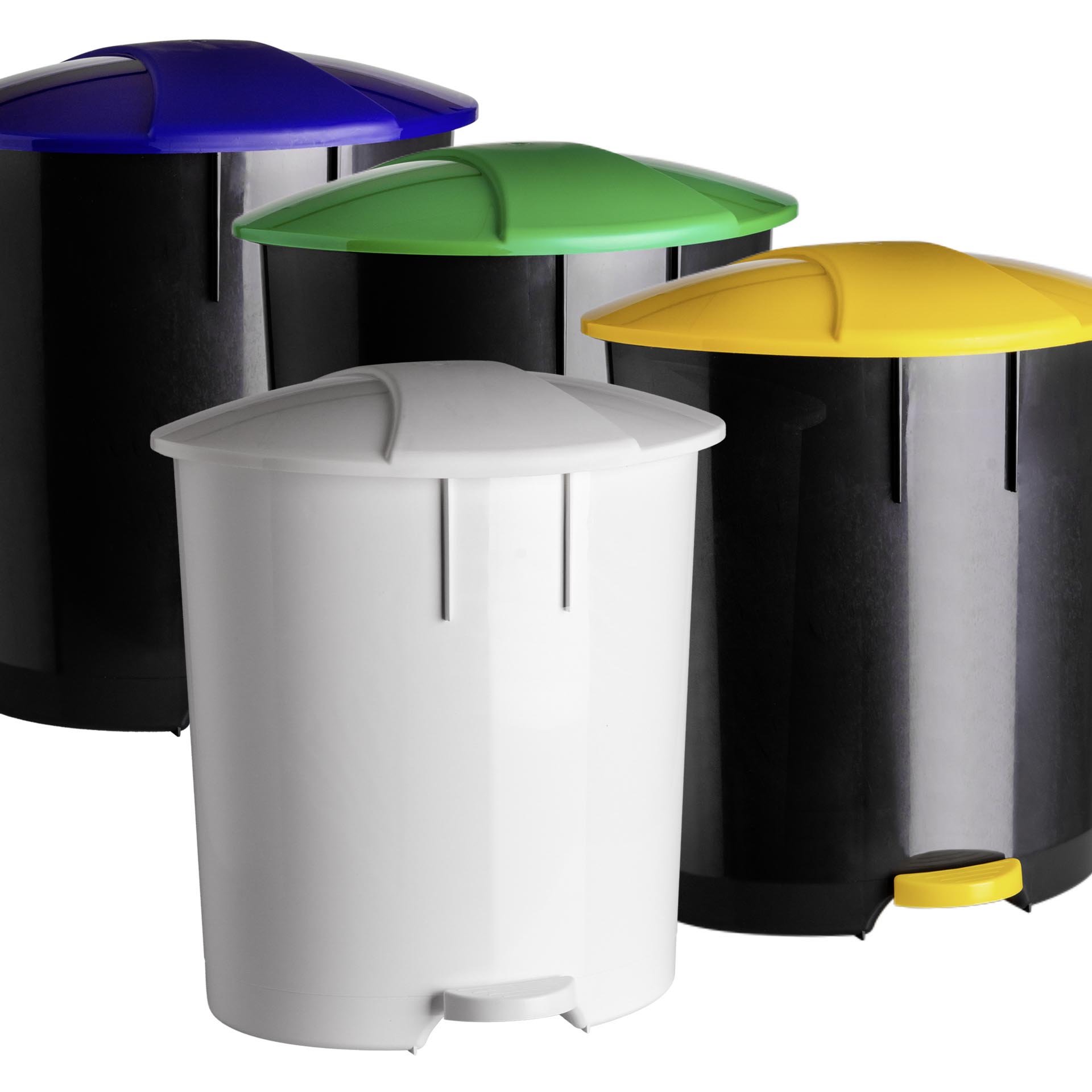 Balde Lixo Oval 60L 37X41.5X53.5CM