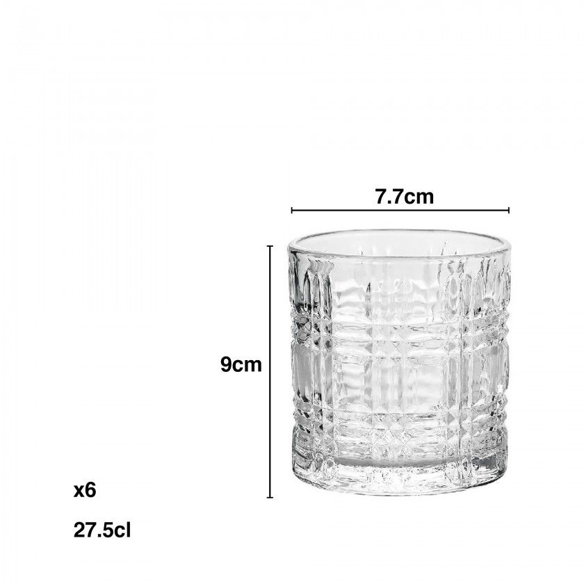 Copo Largie Redondo 275ml 7.7X9cm Pack 6