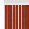 Cortina Tira-Lis 90X200cm Ref.809 Vermelho Fio Branco Cortina Tira-Lis 90X200cm Ref.809 Vermelho Fio Branco