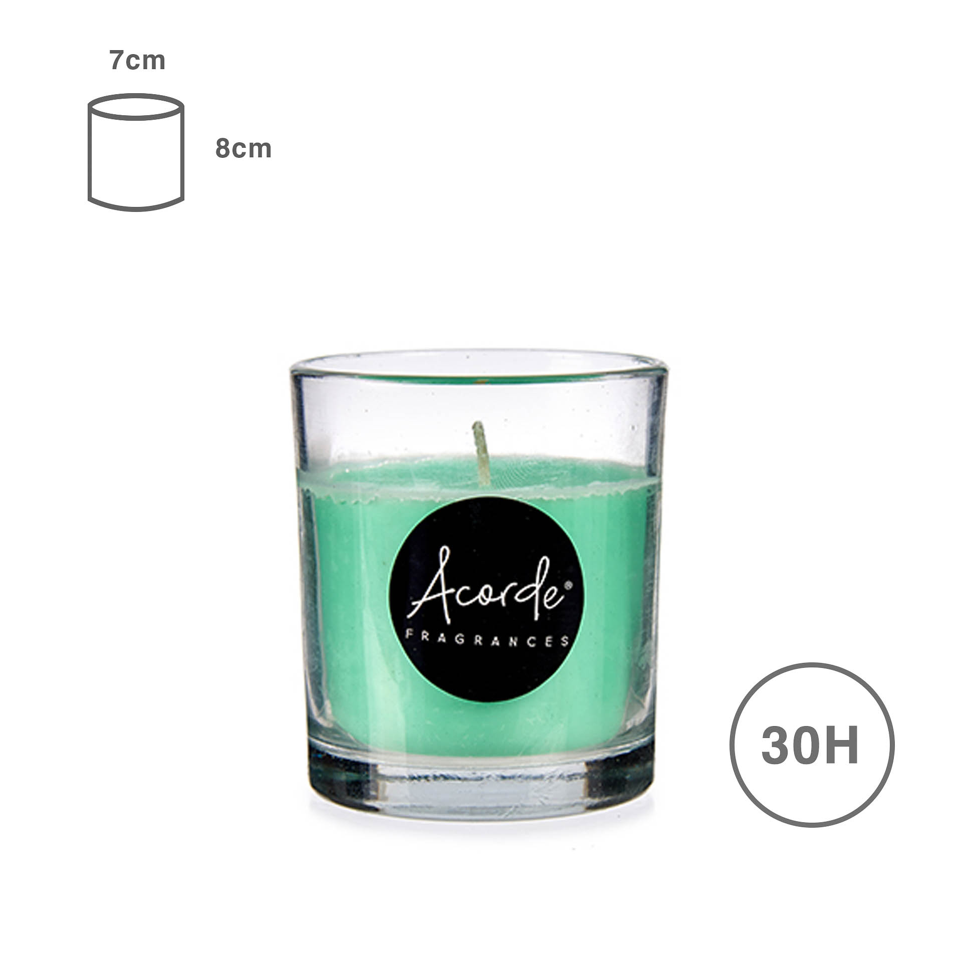 Vela Perfumada Copo 30 Horas 7.5X8cm