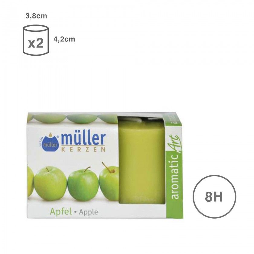 Vela Pilar Muller Ma 3.8X4.2cm Pack 2