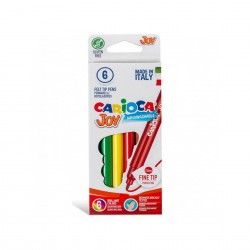 CARIOCA MARCADORES SOFT 6 CORES